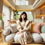 あさぎーにょの家のどこ？金持ち説と家賃などこだわりの特注ソファー