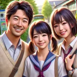【詩花と萌々寧】有野晋哉の娘の現在の年齢や学校生活と家族エピソード