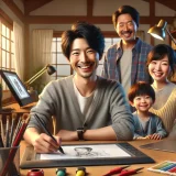 草野仁の次男・草野健の仕事はイラストレーターで2014年に結婚し子供(孫)もいる